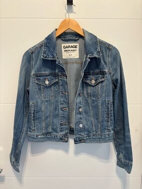 Garage Light Wash Denim Jacket